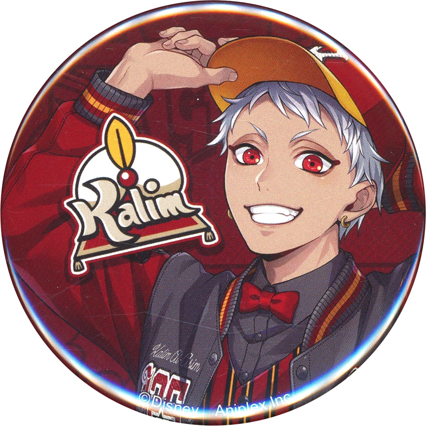 Kalim Al-Asim Disney Twisted Wonderland Premium Birthday 2023 POP UP SHOP in Animate Union Birthday Ver. Button Collection [USED]