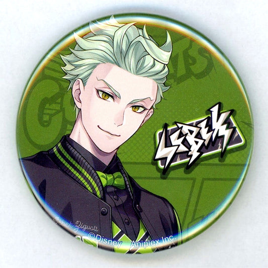 Sebek Zigvolt Disney Twisted Wonderland Button Collection Union Birthday Ver. Premium Birthday 2023 POP UP SHOP in Animate [USED]