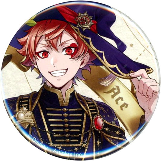 Ace Trappola Disney Twisted Wonderland Button Collection Bloom Birthday Ver. Premium Birthday 2023 POP UP SHOP in Animate [USED]