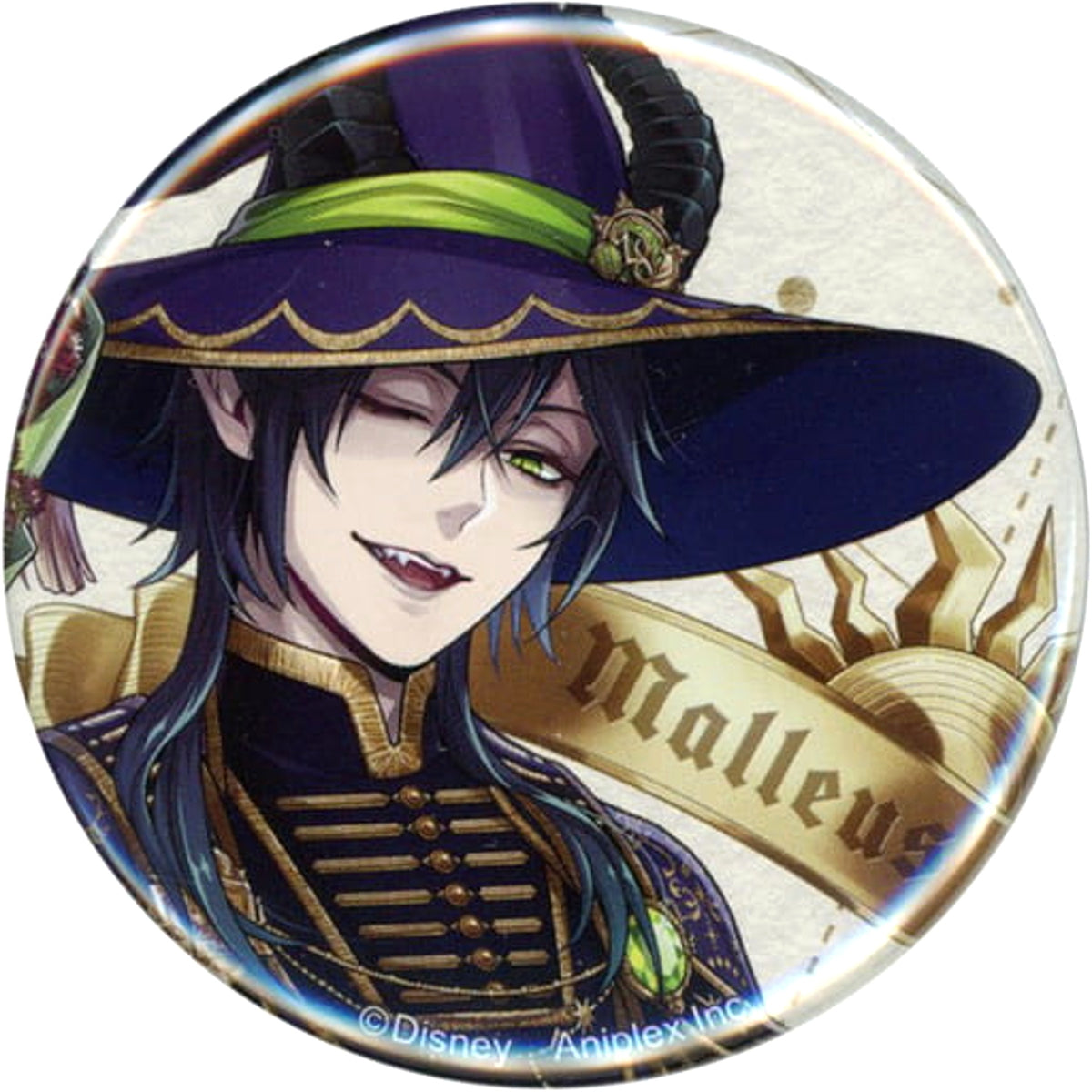 Disney: Twisted-Wonderland Malleus Draconia Can Badge Collection Bloom Birthday Ver. Premium Birthday 2023 Pop Up Shop in animate Limited Buttons [USED]
