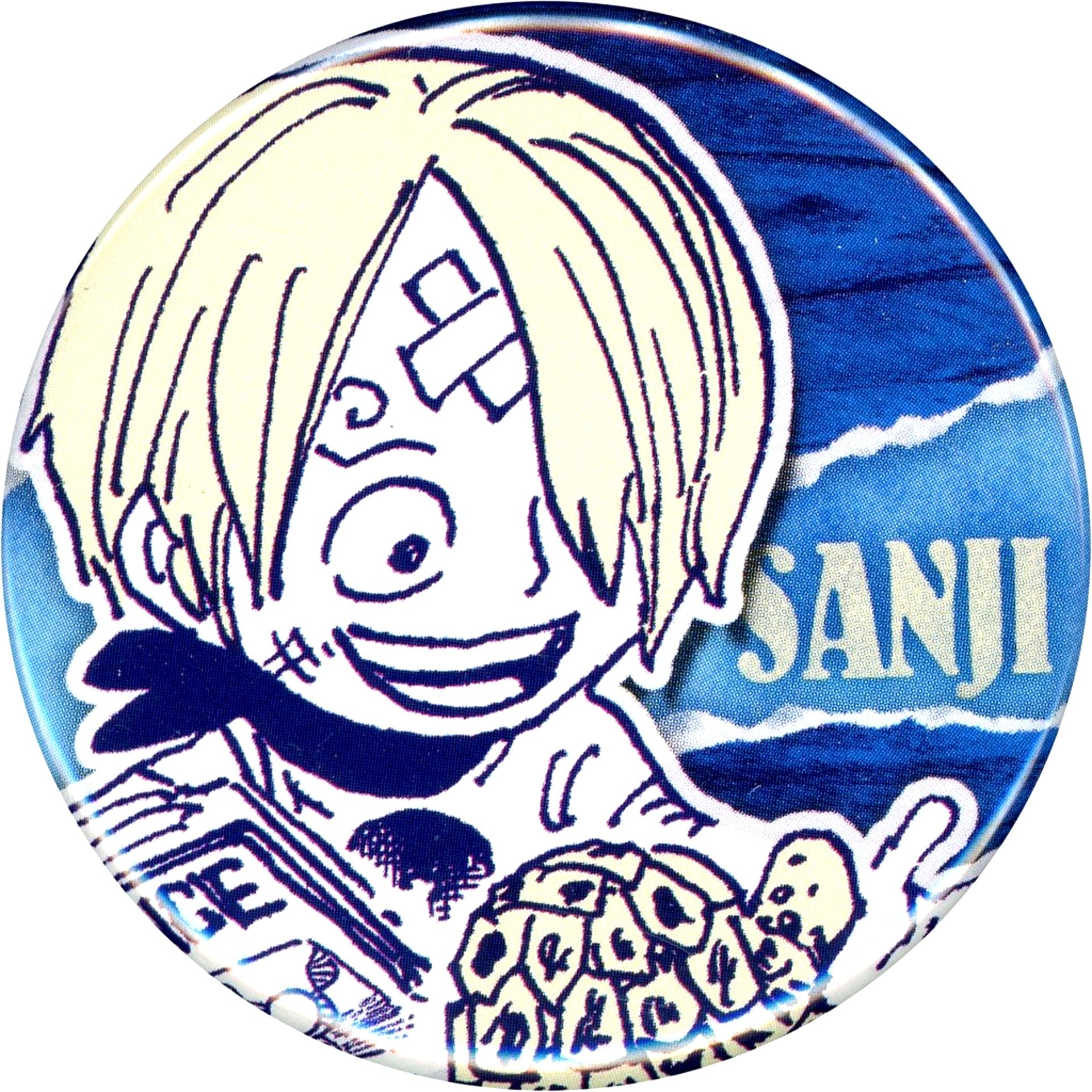 Sanji One Piece Collection Button Petit Childhood Vol.2 [USED]