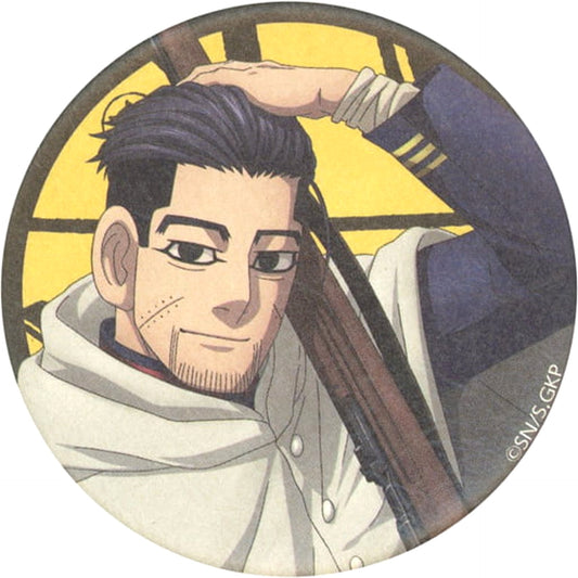 Golden Kamuy Hyakunosuke Ogata Japanese Paper Can Badge Collection Golden Yugi Namco Tokyo Edition Limited Buttons [USED]