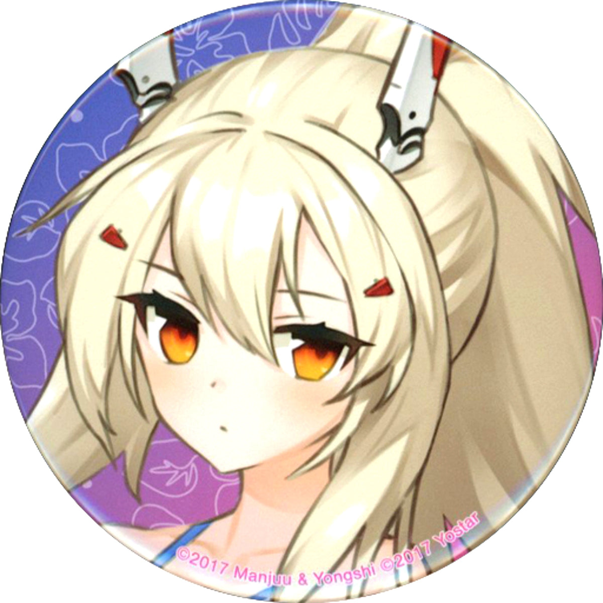 Ayanami A Azur Lane Swimsuit Ver. New Illustration One-Strike Button Collection with Winners [USED]
