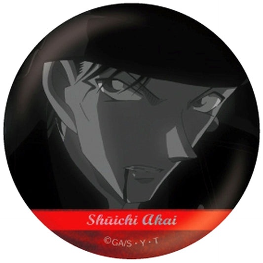 Shuichi Akai 4. Detective Conan Scene Shot Trading Hologram Button Shuichi Akai [USED]