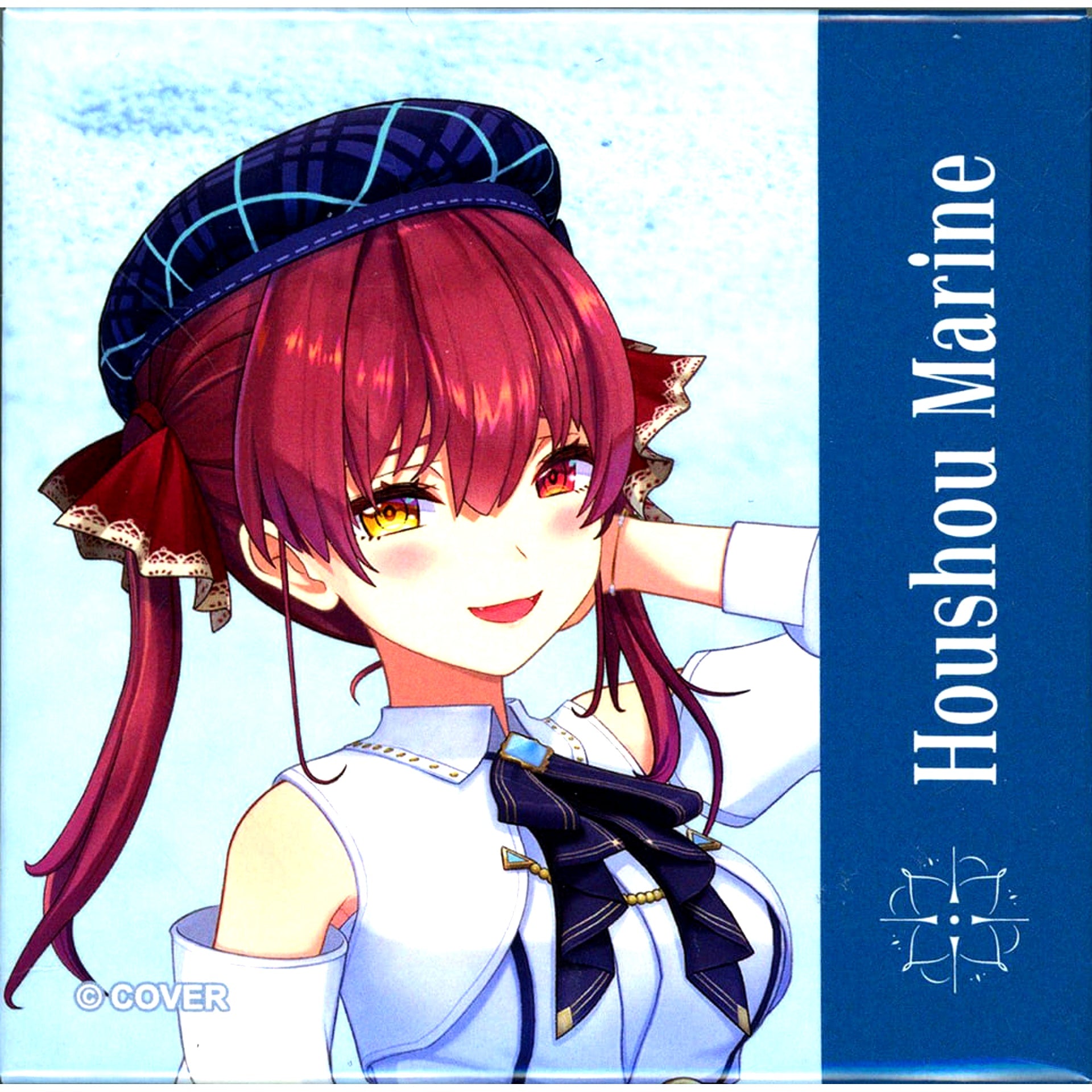 Virtual YouTuber hololive Houshou Marine Random Button Type A Blue Journey 1st Live Yoake no Uta [USED]