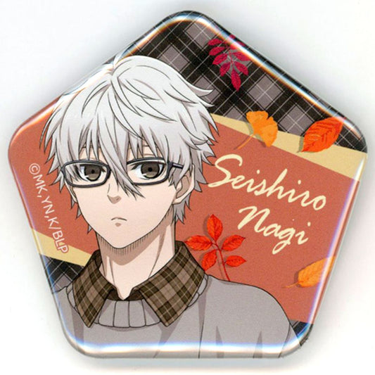 Seishiro Nagi Blue Lock Autumn of Reading in Tokyo Anime Center Blind Pentagon Button [USED]