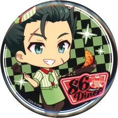 86 Raiden Shuga Can Badge 86 Diner in Amocafe Ikebukuro Limited Buttons [USED]