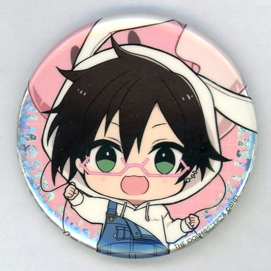 THE IDOLM@STER SideM Shiki Iseya Trading Hologram Chibi Can Badge A Spring Rabbits Limited Buttons [USED]
