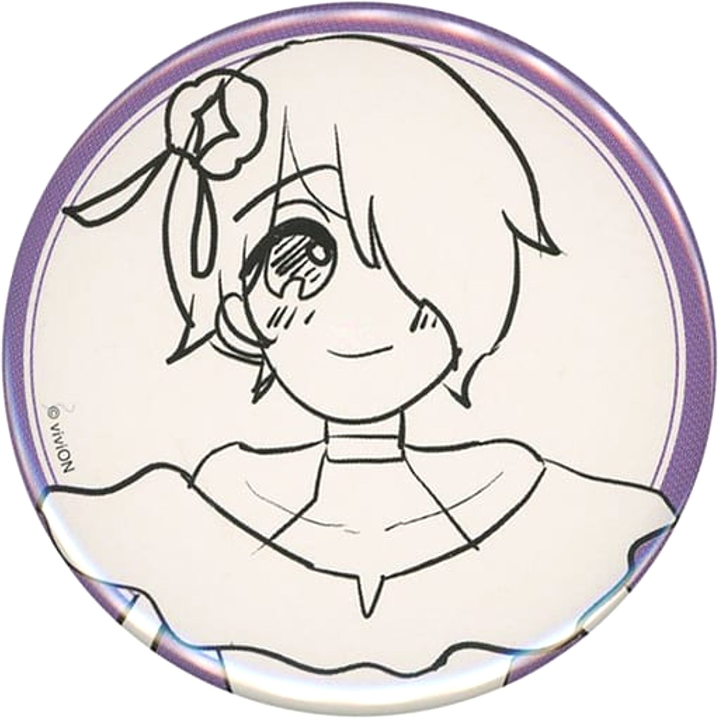 VTuber Aogiri High School Tamako Otodama Reproduction Handwritten Illustration 5th Anniversary Trading Can Badge 5th Anniversary's Pop Up Shop Sorry 5nen mo Tsuzukete Gomen Iwauwa in Marui Limited Buttons [USED]