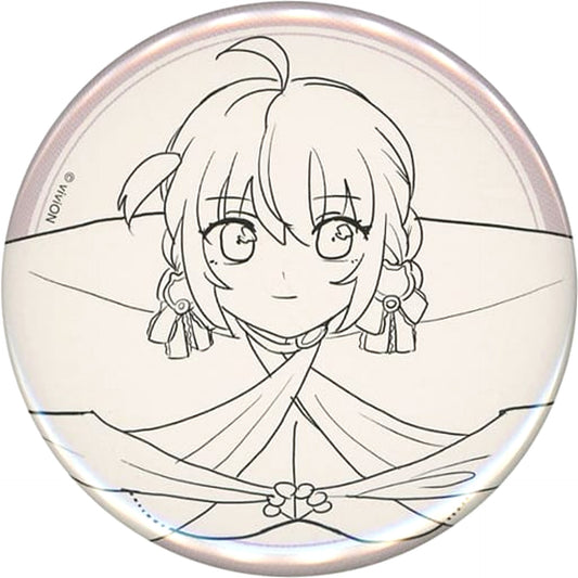 VTuber Aogiri High School Mashiro Oshiro Reproduction Handwritten Illustration 5th Anniversary Trading Can Badge 5th Anniversary's Pop Up Shop Sorry 5nen mo Tsuzukete Gomen Iwauwa in Marui Limited Buttons [USED]