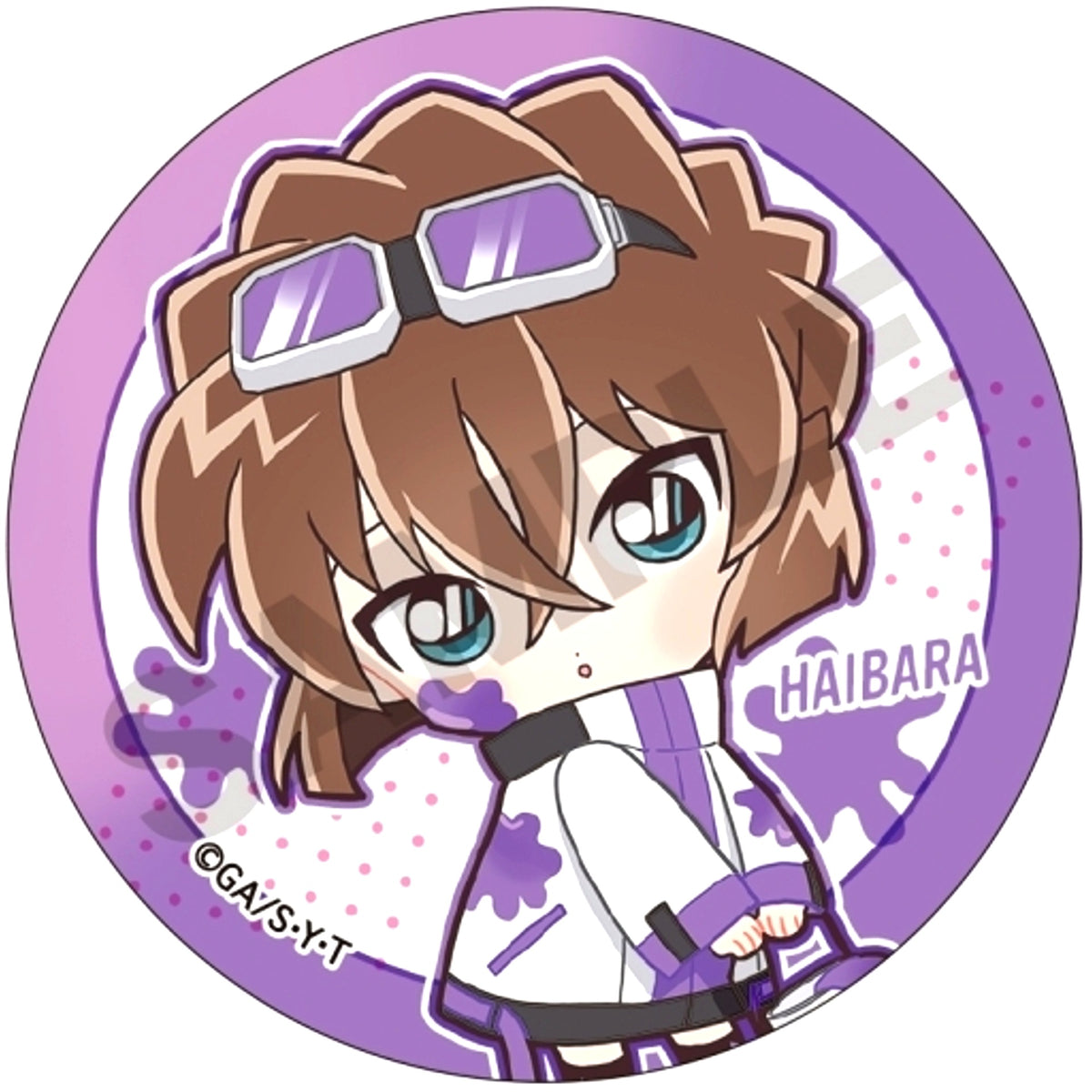 Ai Haibara Detective Conan Trading Button Paint [USED]