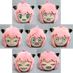 SPY x FAMILY Anya Forger Hundred Faces Face Badge Vol.1 All 7 Types Set Buttons [USED]