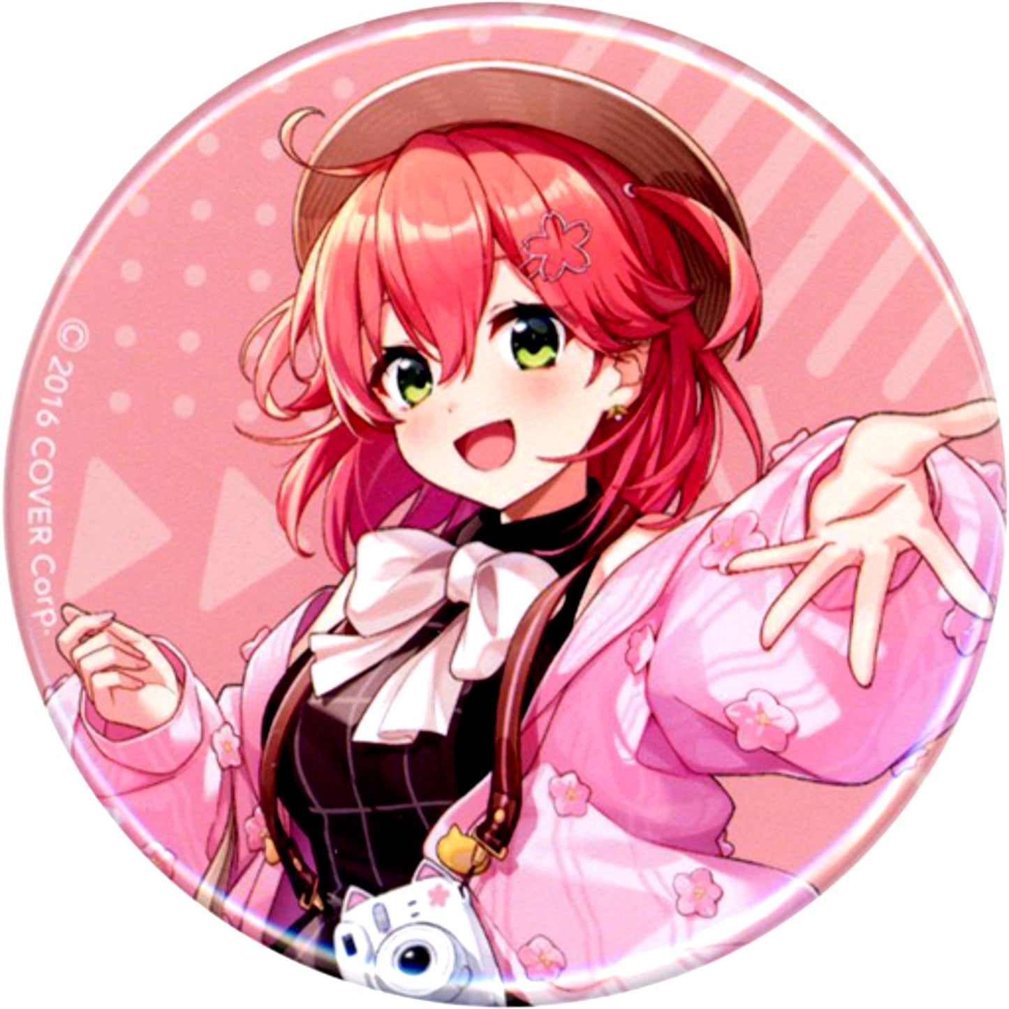 Sakura Miko hololive Meet 2023 Trading Button [USED]