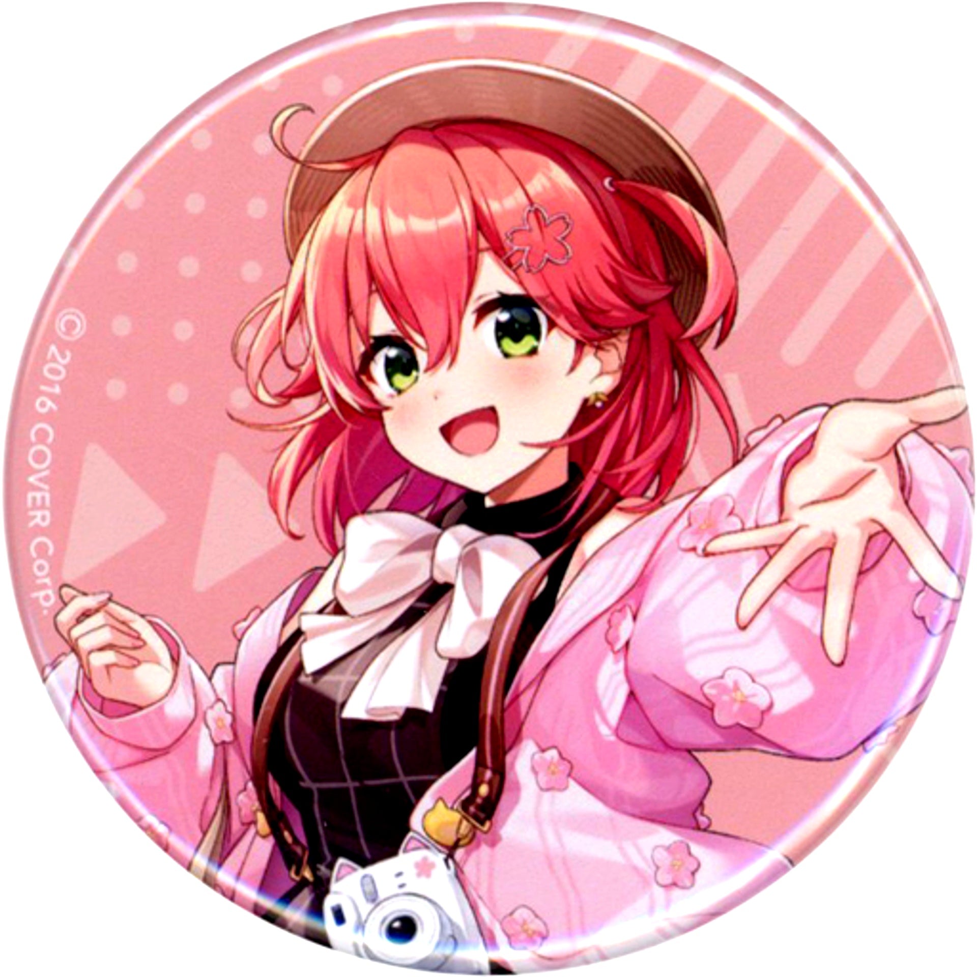Sakura Miko hololive Meet 2023 Trading Button [USED]