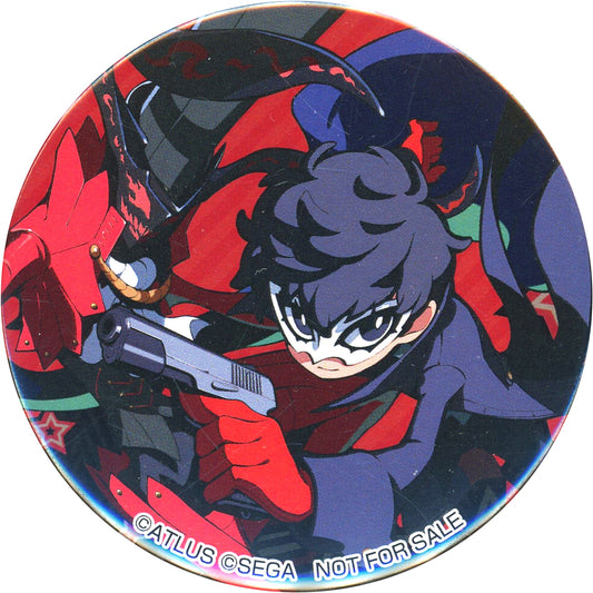 Joker & Arsene Persona 5 Tactica 54mm Button Furuichi Purchase Bonus [USED]