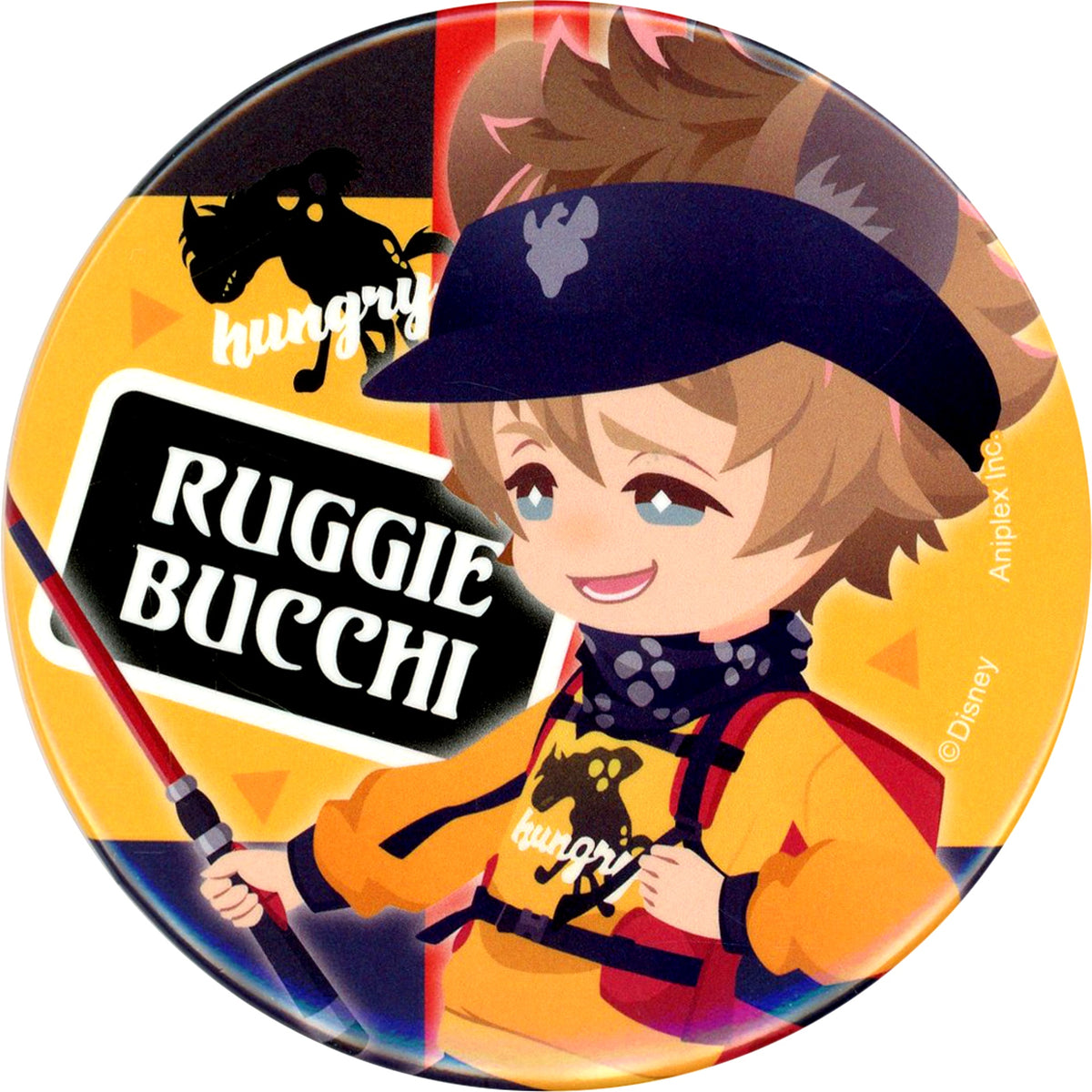 Ruggie Bucchi Event Outfit Ver. Disney Twisted-Wonderland Exhibition The World Born from Villains Button Collection Vol.2 [USED]