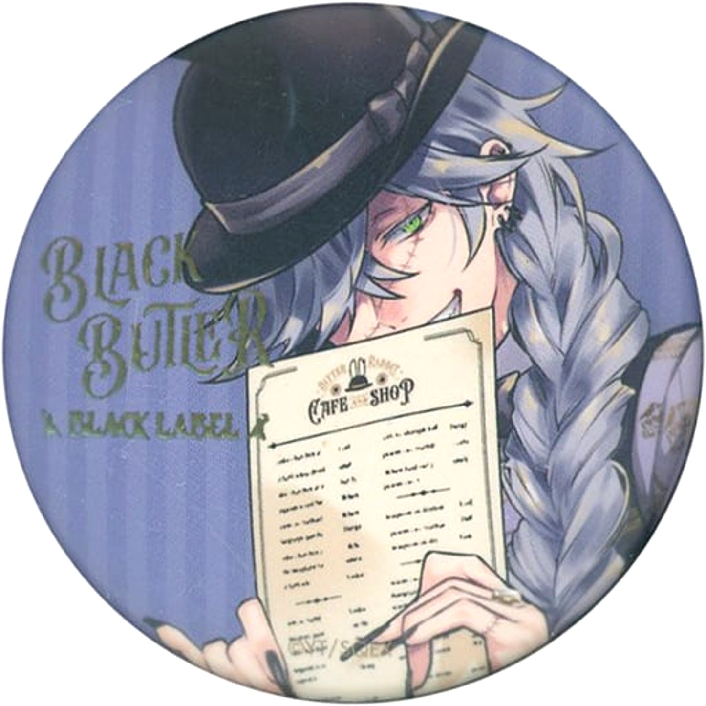 Undertaker Black Butler Black Label Random Button Cafe & Shop Edition Bitter Rabbit Cafe And Shop Limited [USED]