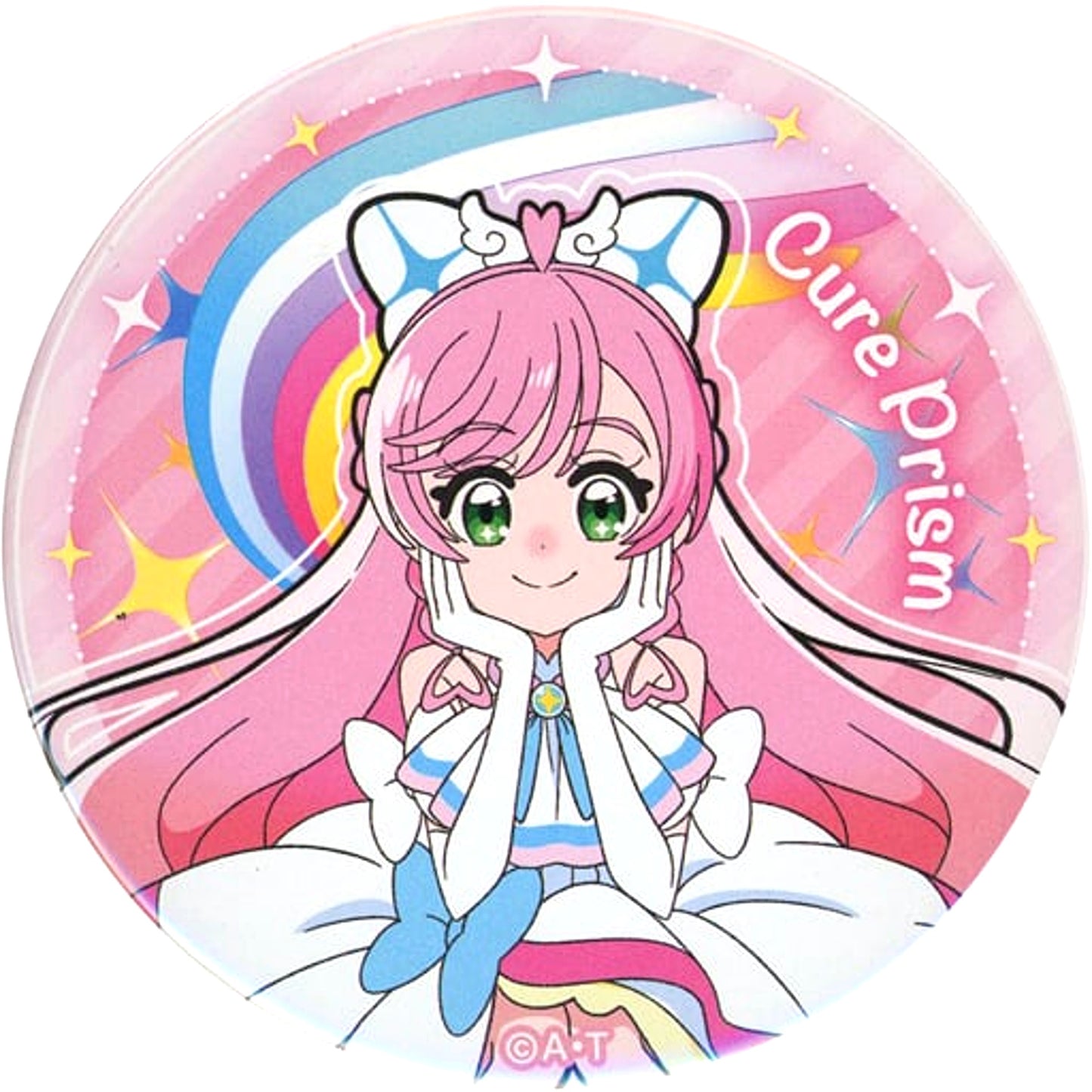 Cure Prism Birthday Sweets Collection Badge Soaring Sky! Precure Cure Prism Birthday Fair Pretty Store Limited [USED]