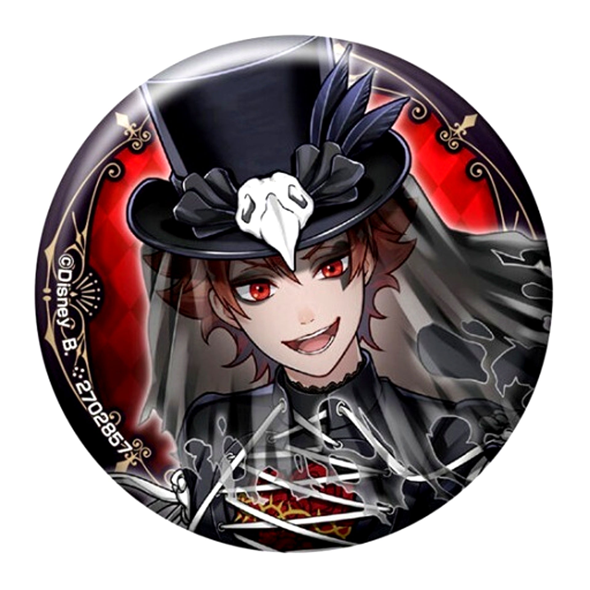 Ace Trappola Disney Twisted Wonderland Capsule Button Collection Vol.13 [USED]