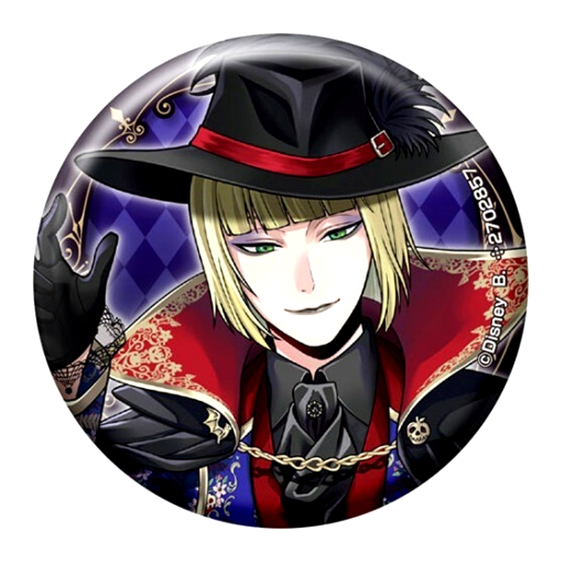 Rook Hunt Disney Twisted Wonderland Capsule Button Collection Vol.13 [USED]