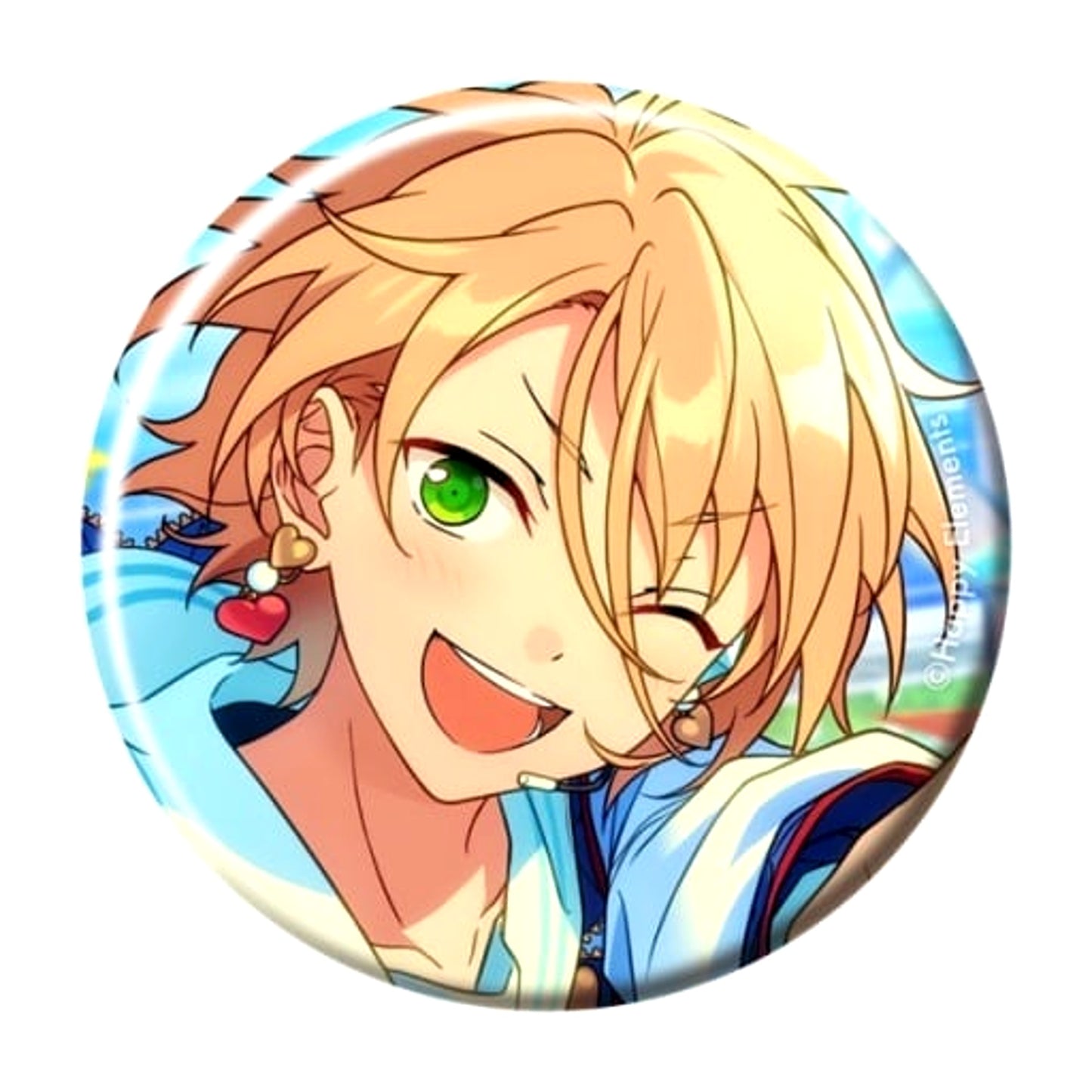 Aira Shiratori Ensemble Stars!! Feature Scout 2 Button 2023 Summer Idol Side [USED]
