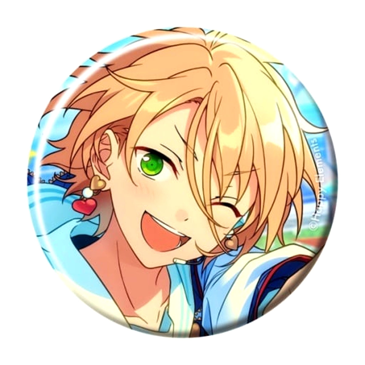 Ensemble Stars!! Aira Shiratori Feature Scout 2 Can Badge 2023 Summer Idol Side Buttons [USED]