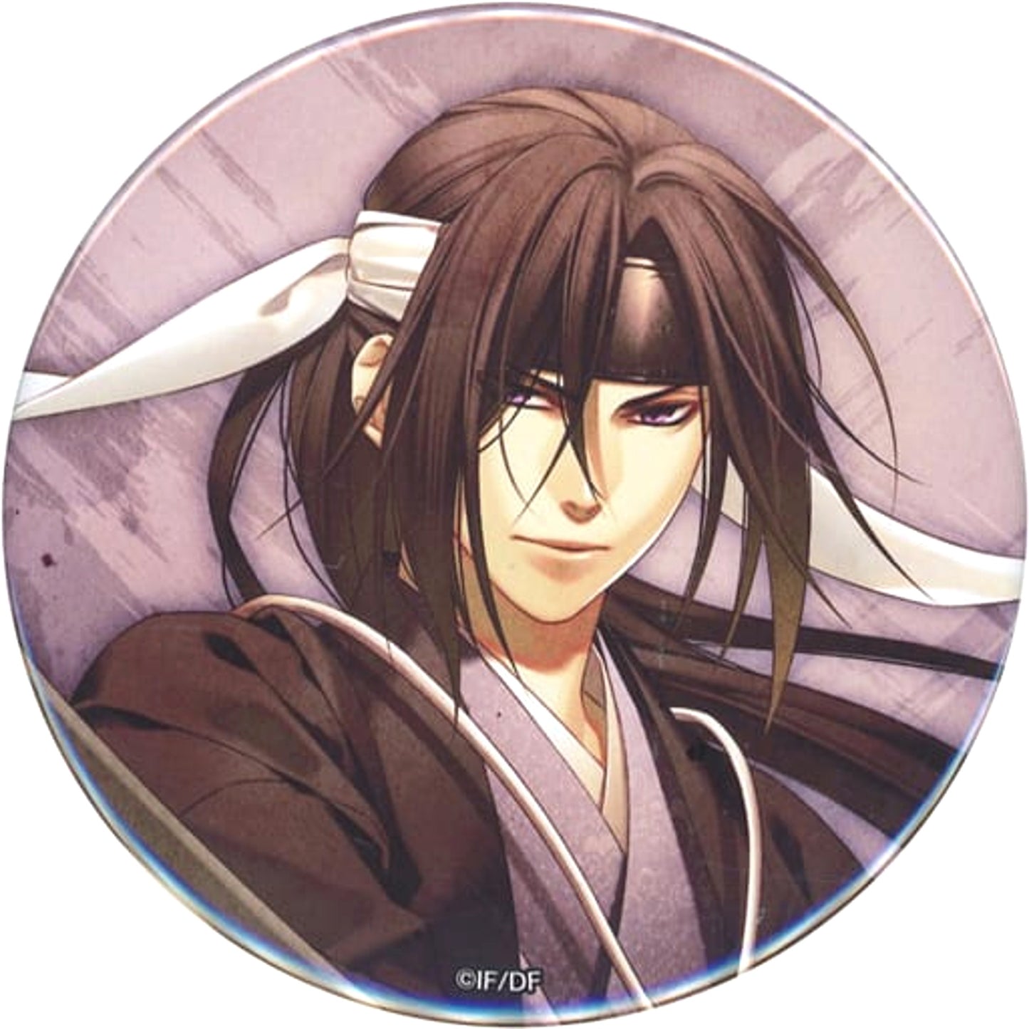 Hakuouki: Shinkai Toshizo Hijikata Calendar 2023 Ver. 76mm Can Badge Buttons [USED]