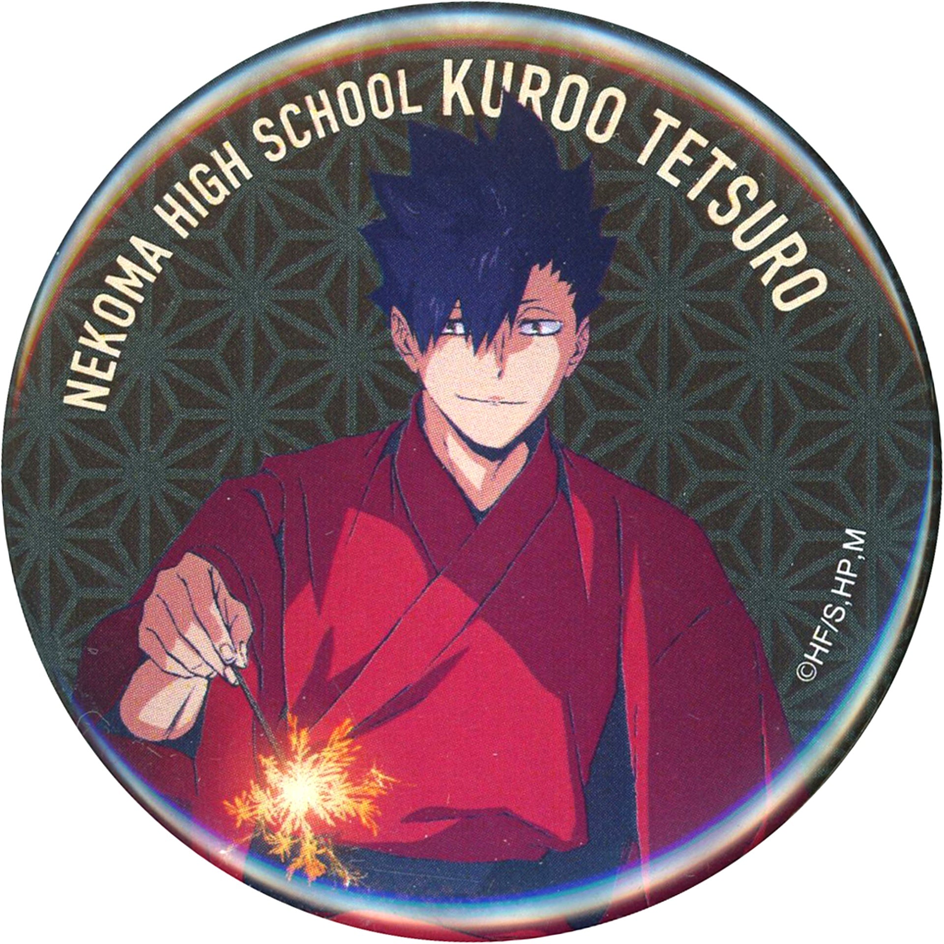 Tetsuro Kuroo Haikyu!! POP UP STORE Autumn Festival Trading Button [USED]