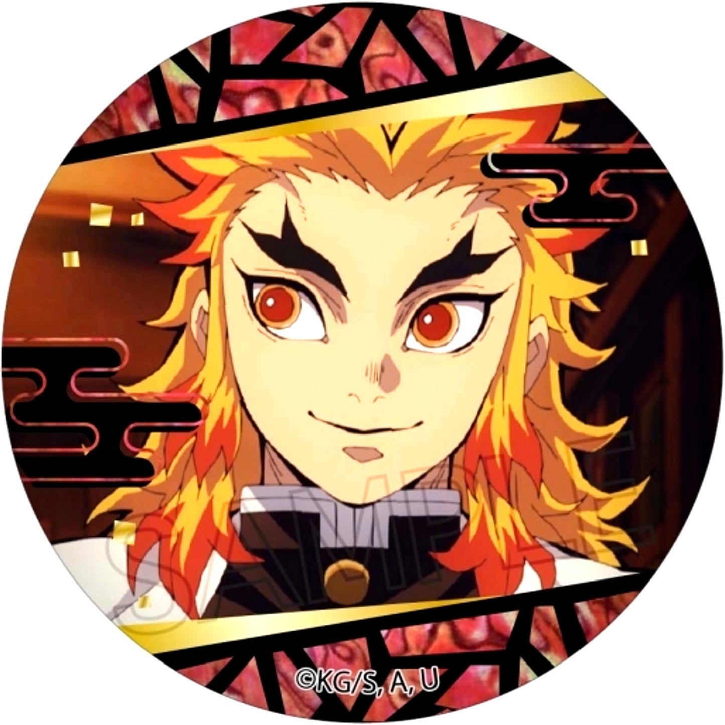Kyojuro Rengoku Raden Style Series Button Demon Slayer [USED]