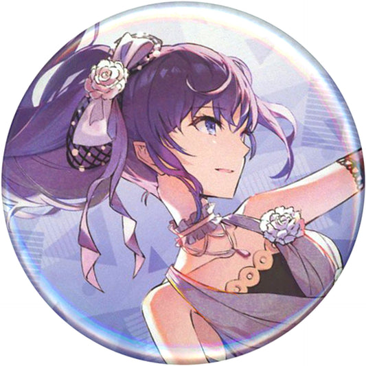 Mafuyu Asahina 56mm Button CD Project SEKAI COLORFUL STAGE! feat. Hatsune Miku Nightcord at 25:00 3rd Single Kanadetomosusora Saisei WonderGOO Shinseido Purchase Bonus [USED]