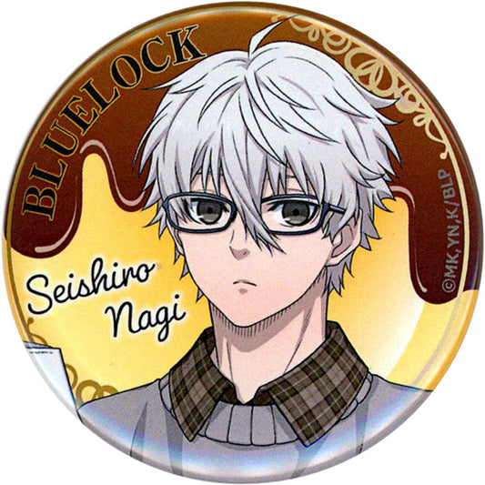 Seishiro Nagi Blue Lock Blind Button Autumn of Reading Only from Anisugar Pudding Autumn of Reading [USED]