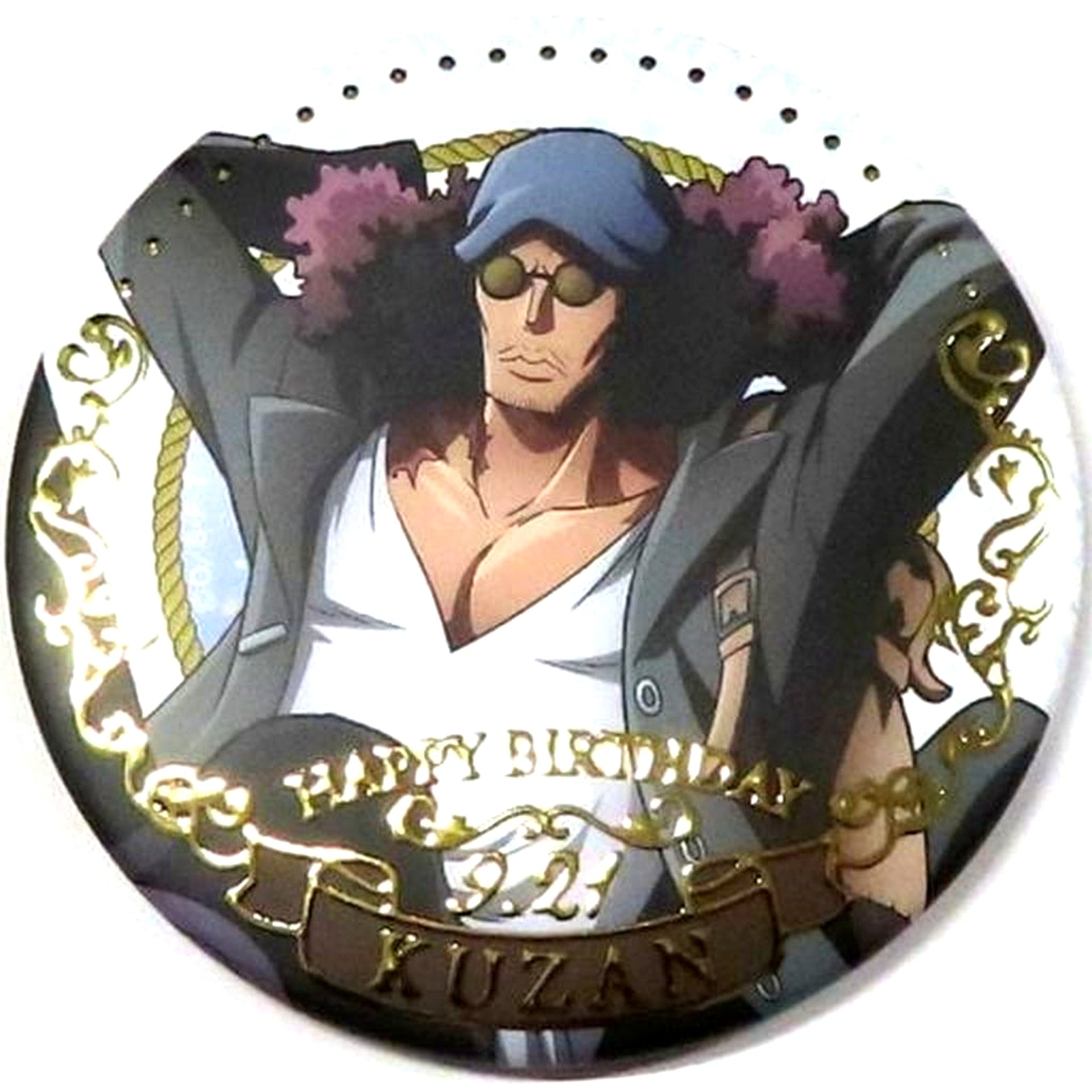 Kuzan Aokiji One Piece Birthday Jewelry Button September 2023 [USED]