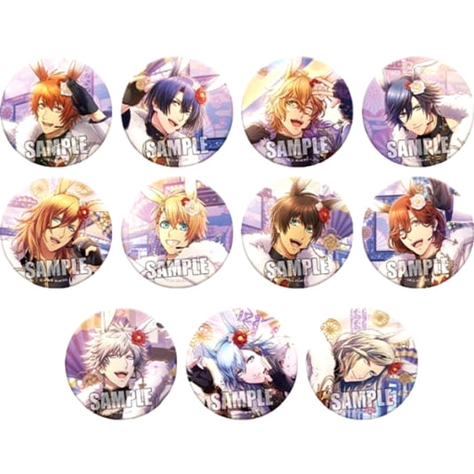 Uta no Prince Sama Shining Live Ren Jinguji & Others Trading Can Badge Daylight Glow Live Another Shot Ver. All 11 Types Set Buttons [USED]
