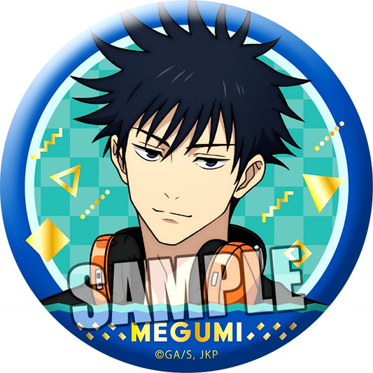 Megumi Fushiguro Special Ver. Jujutsu Kaisen Marui POP UP SHOP Trading Matte Button Holiday Ver. [USED]