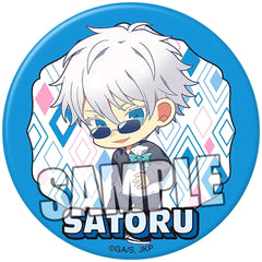 Jujutsu Kaisen Satoru Gojo Normal Ver. Trading Can Badge Present Ver. Marui Pop Up Shop Limited Buttons [USED]