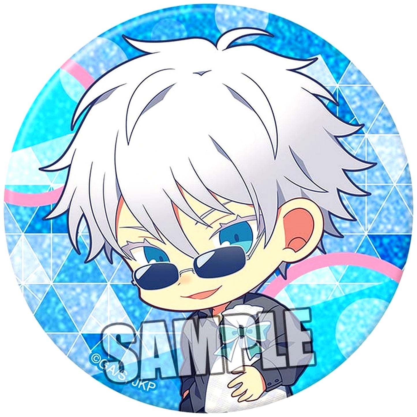 Satoru Gojo Special Ver. Jujutsu Kaisen Trading Button Present Ver. Marui POP UP SHOP [USED]