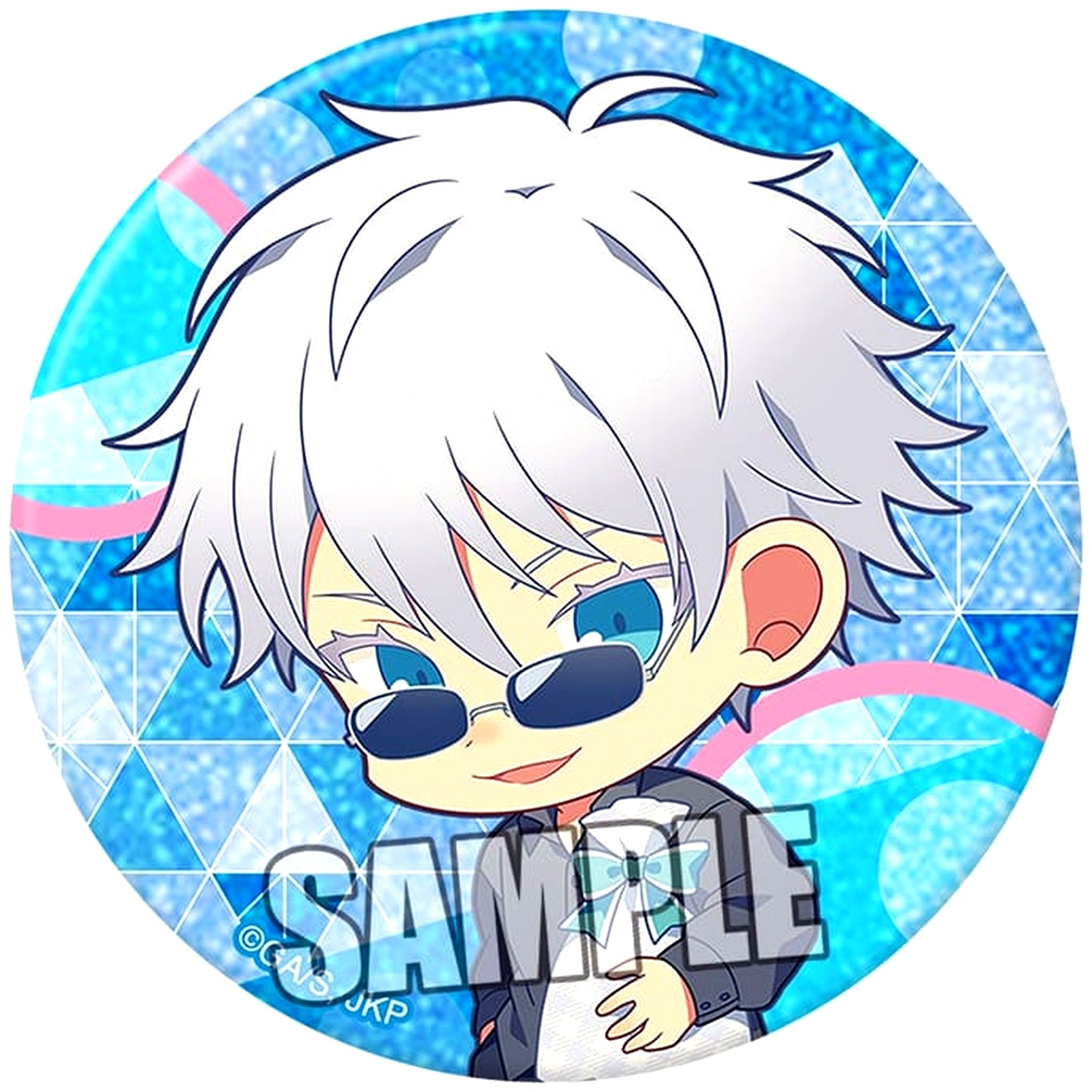Satoru Gojo Special Ver. Jujutsu Kaisen Trading Button Present Ver. Marui POP UP SHOP [USED]