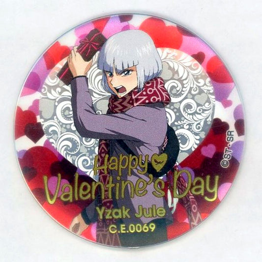 Yzak Joule Mobile Suit Gundam SEED x Gundam Cafe Valentine Party C.E.0069 Ver. Magnet Badge [USED]