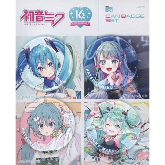 Hatsune Miku VOCALOID Memorial Button Set [USED]