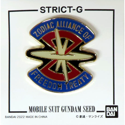 ZAFT STRICT-G Pins Mobile Suit Gundam SEED [USED]