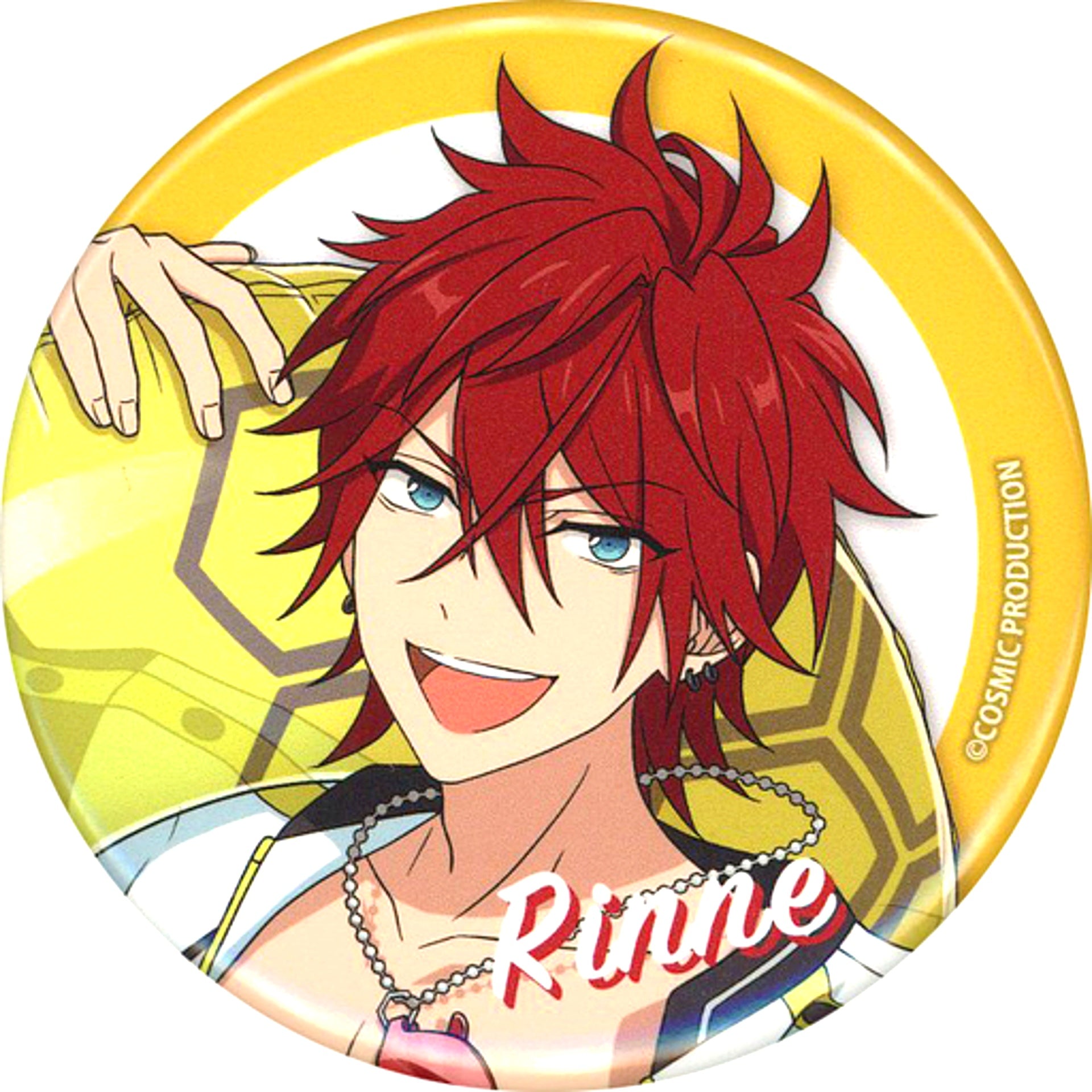 Rinne Amagi Ensemble Stars!! COSMIC SUMMER 2023 in Tokyo Summerland Button [USED]