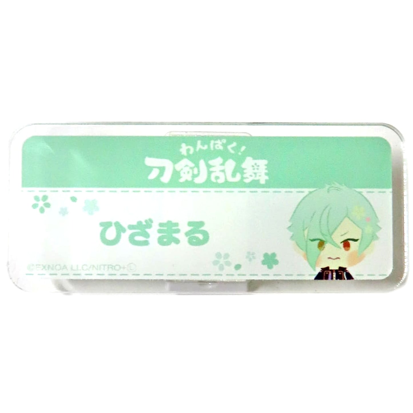 Wanpaku! Touken Ranbu Hizamaru Onamae Acrylic Badge Box3 Stuffed Toy Pop Up Shop Limited Buttons [USED]