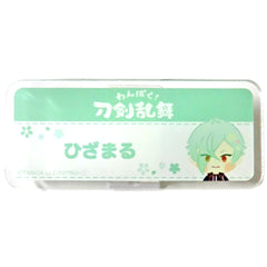 Wanpaku! Touken Ranbu Hizamaru Onamae Acrylic Badge Box3 Stuffed Toy Pop Up Shop Limited Buttons [USED]