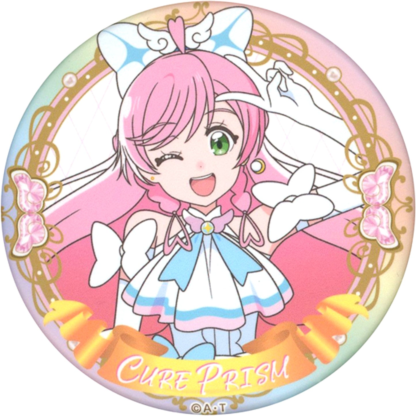 Cure Prism Precure 20th Anniversary Badge Lawson Limited [USED]
