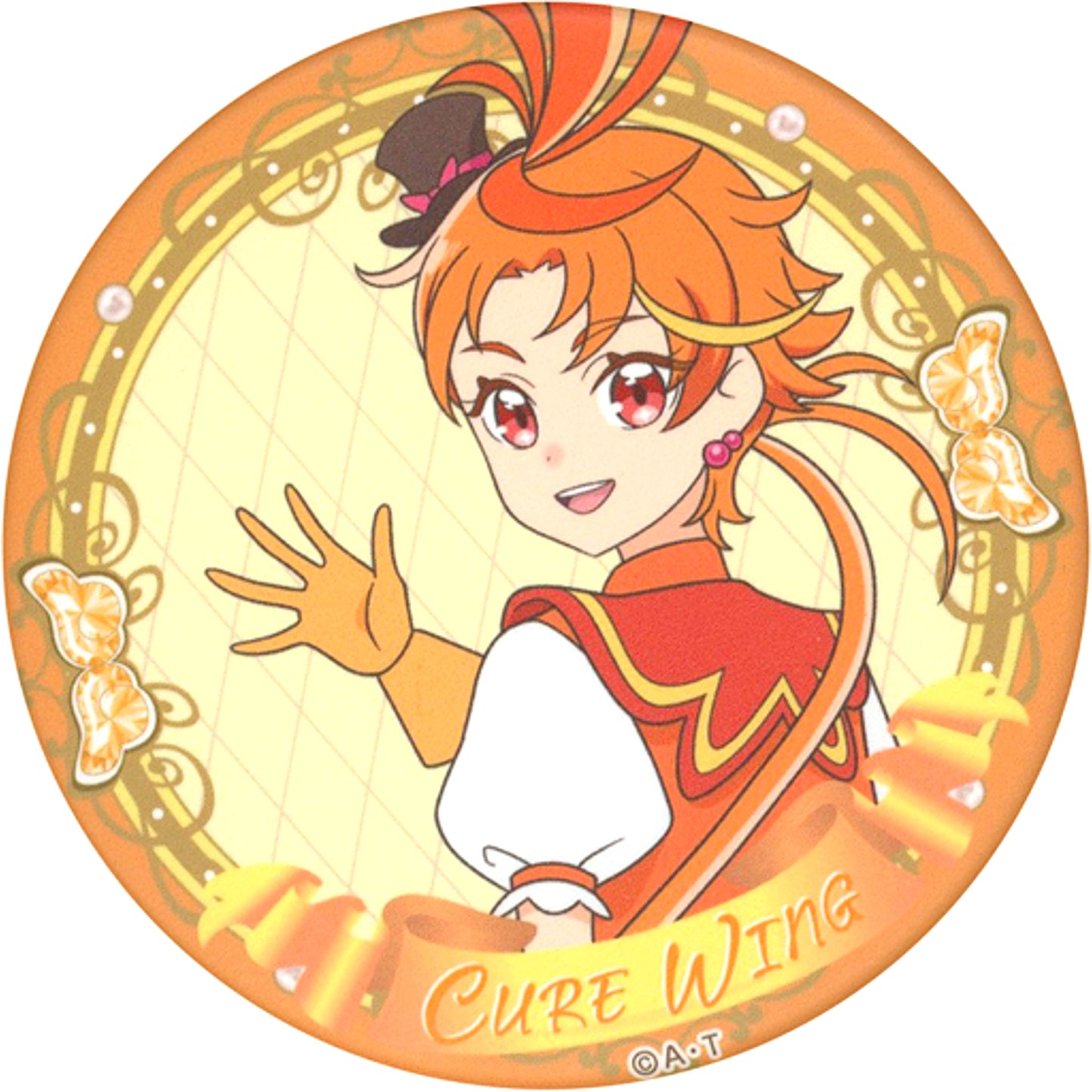 Cure Wing Precure 20th Anniversary Badge Lawson Limited [USED]