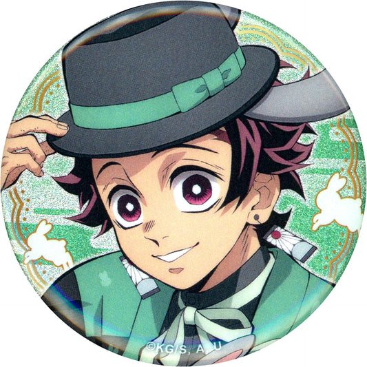 Tanjiro Kamado Demon Slayer: Kimetsu no Yaiba Year of the Rabbit Random Glitter Button Animate Girls Festival 2023 [USED]