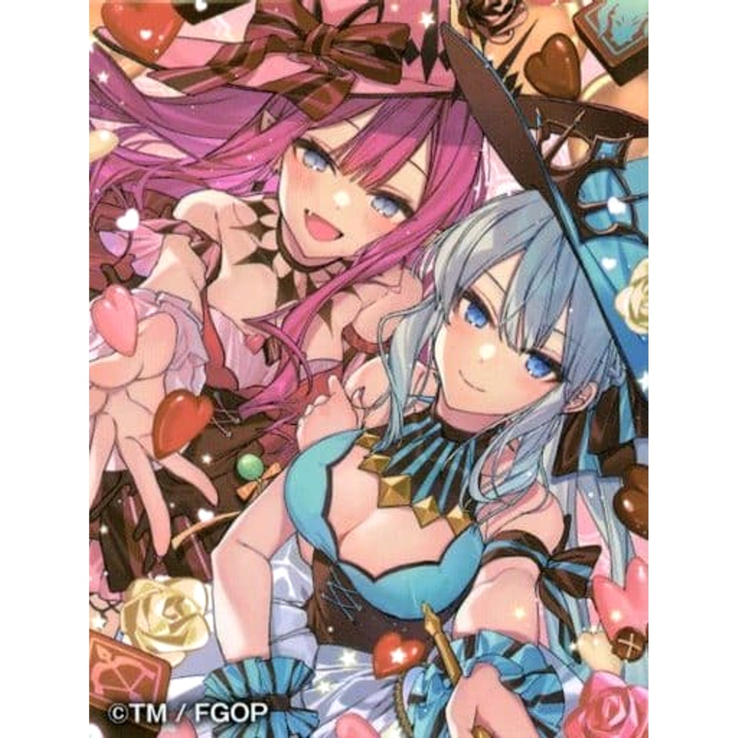 Valentine Witches Fate/Grand Order Campaign Square Badge LAWSON Limited [USED]