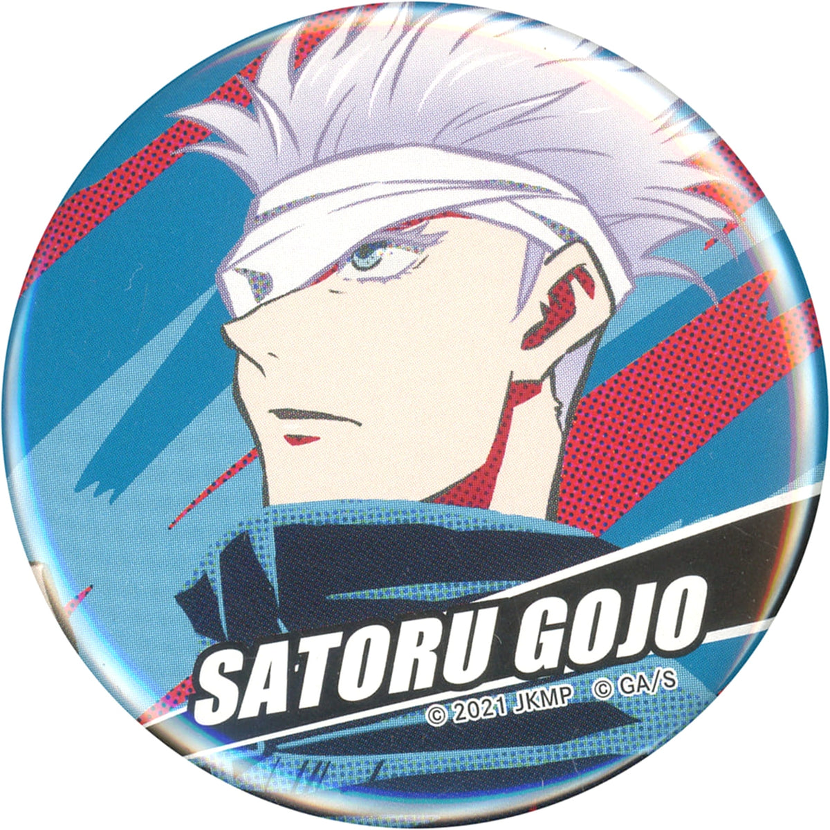 Jujutsu Kaisen 0 Satoru Gojo Can Badge 7net Limited Buttons [USED]