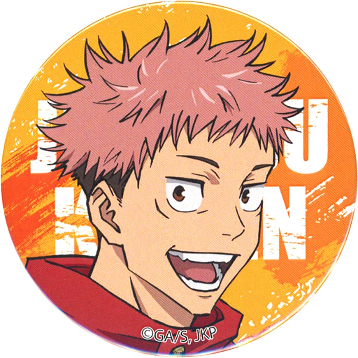 Yuji Itadori Jujutsu Kaisen Button Part2 [USED]
