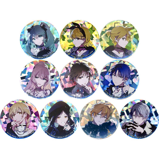Set of 10 Project SEKAI COLORFUL STAGE! feat. Hatsune Miku SEKAI Jewel Box Jewel Badge Collection C Virtual Singer and Vivid BAD SQUAD [USED]